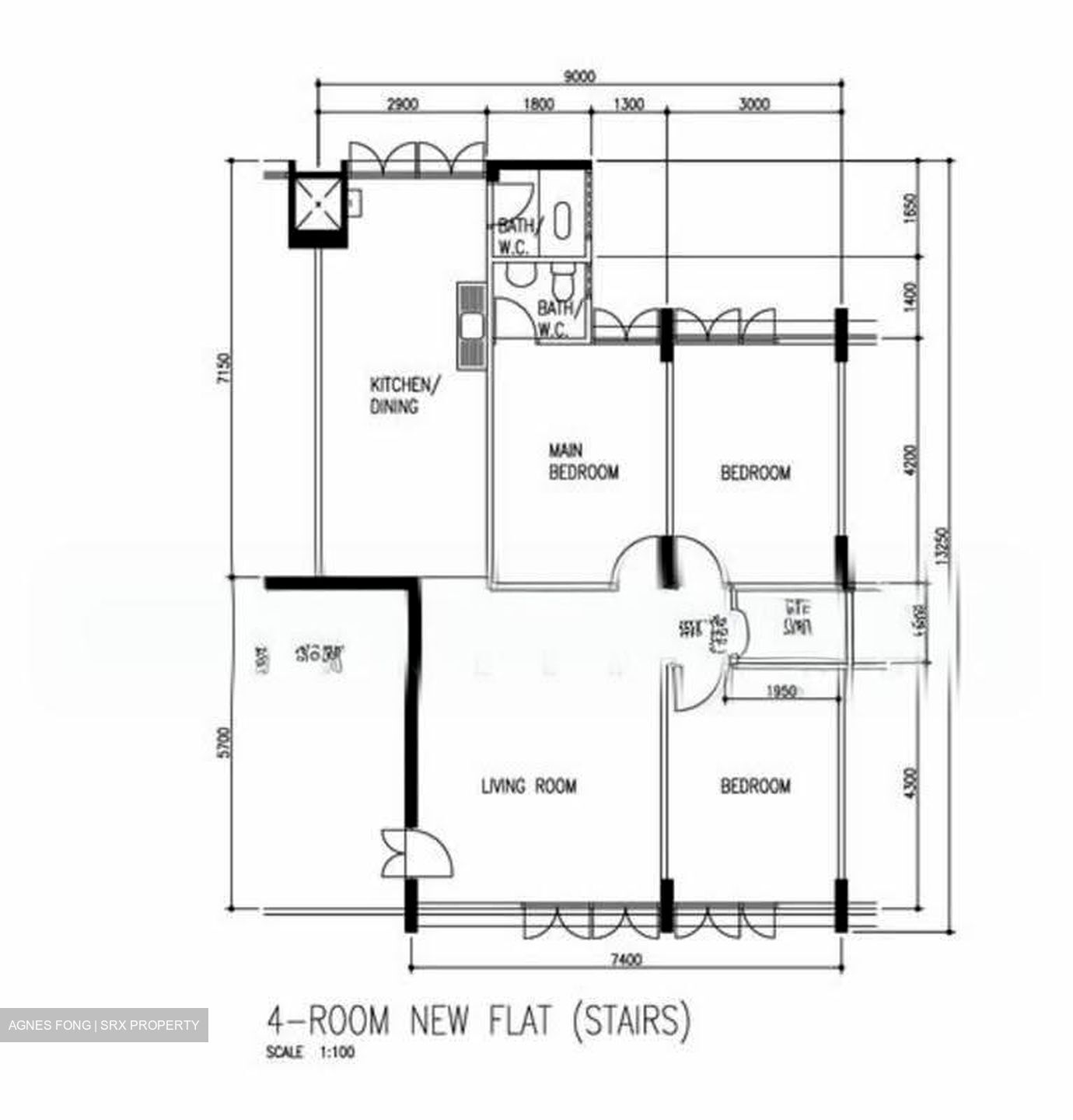 Blk 64 New Upper Changi Road (Bedok), HDB 4 Rooms #608678321